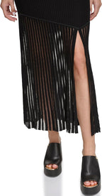 Women's Sleeveless Ribbed Knit Maxi Casual Night Out Dress