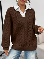 Oversized Cable Knit Sweaters for Women  Fall Outfits